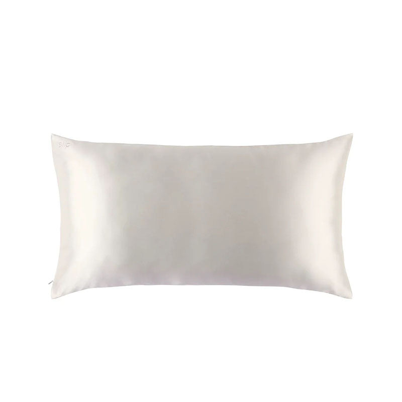 Slip King Zippered Pillowcase - White - 1 Pc