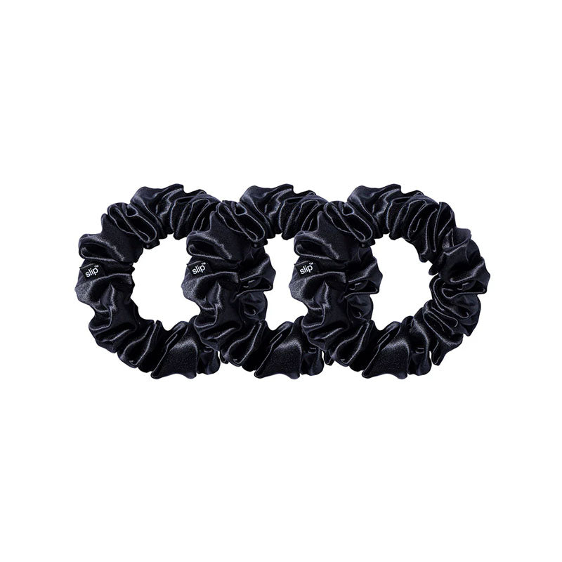Slip Large Scrunchies - Black - 3 Pcs