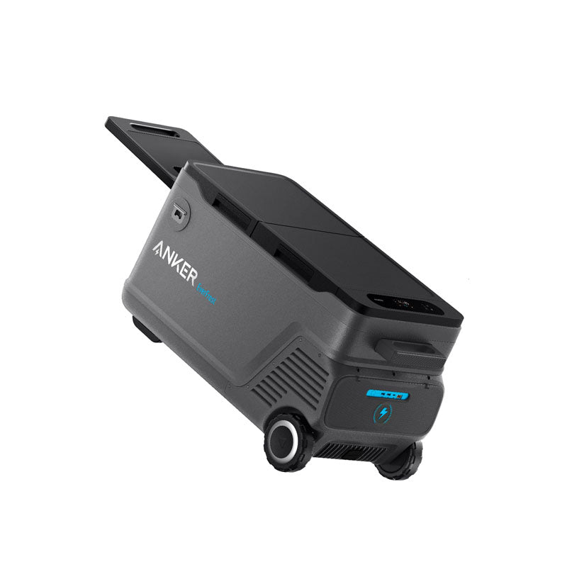 Anker EverFrost 50 Powered Cooler, 53L Portable Refrigerator for Car, Powered Cooler with 299Wh Battery, Powered by AC/DC or Solar