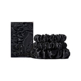 Slip Back to Basics Midi/Large Scrunchie - Black - 3 Pcs