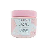 Florence Baby Powder Diamond Scrub Face & Body - 300 ml