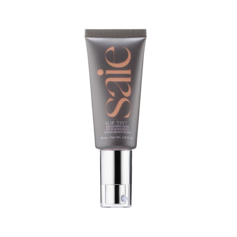 Saie Slip Tint - Lightweight Tinted Moisturizer with Hyaluronic Acid - Shade 3.5 Light to Medium Golden