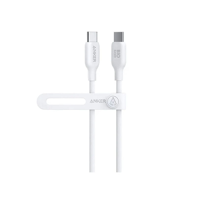 Anker 544 USB-C to USB-C Cable 140W (Bio-Based) (0.9m/3ft) -White
