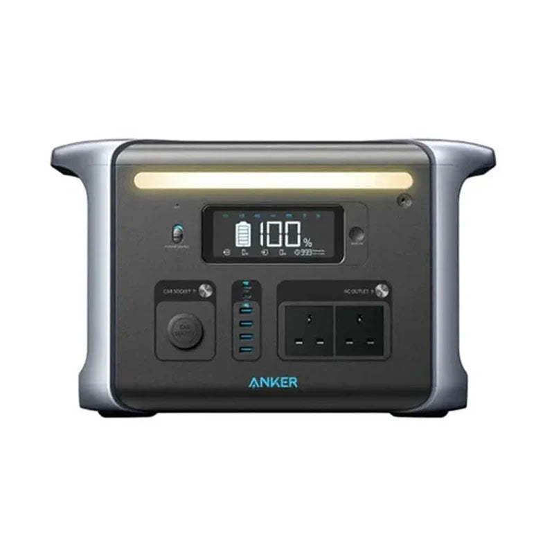 Anker SOLIX F1500 Portable Power Station, 1800 Watts Solar Generator, PowerHouse Design, 1536Wh Battery Generators for Home Use, LiFePO4 Power Station for Outdoor Camping and RVs