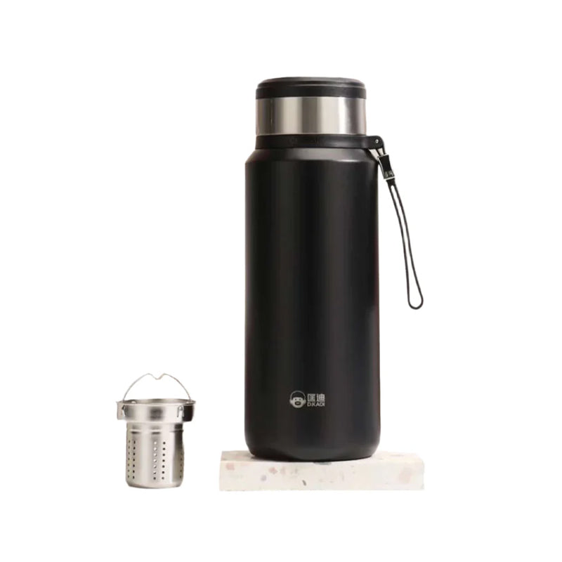 Dr-Kadi 5202 Vacumm Bottle 1400 ml - Black