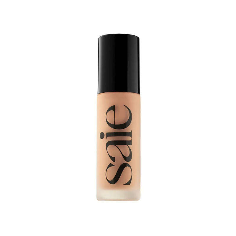 Saie Glowy Super Skin Tint Foundation with Hyaluronic Acid - 15 Medium Olive Undertones