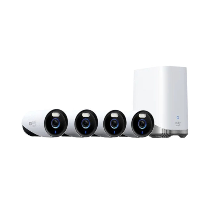 Eufy Cam E330 4K Professional (4 Camera Kit with 1TB Storage) - White