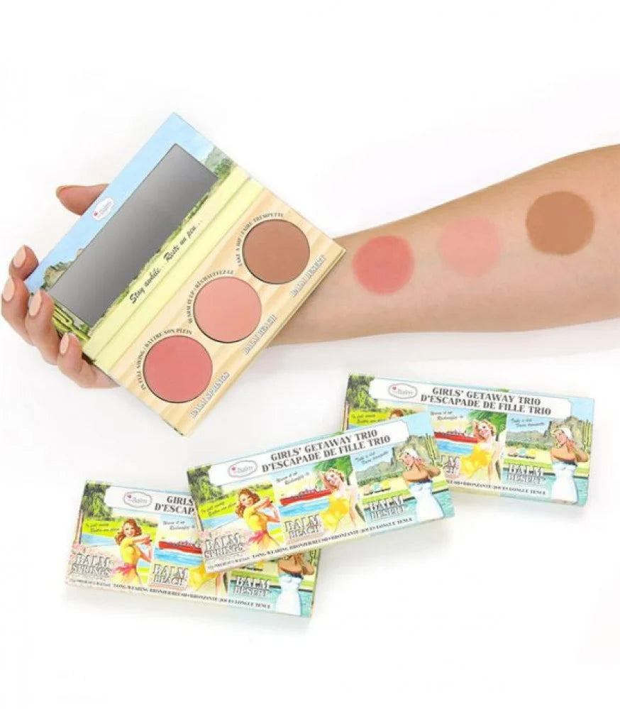 The Balm  Manizer Girls' Getawat Trio Palette The Balm  Manizer Girls' Getawat Trio Palette