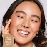 Saie Slip Tint - Lightweight Tinted Moisturizer with Hyaluronic Acid - Shade 3.5 Light to Medium Golden