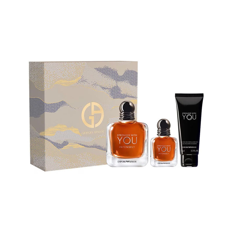 Giorgio Armani Stronger With You Intensely & Shower Gel Gift Set
