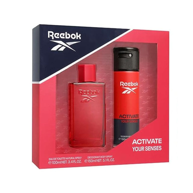 Reebok Inspire Activate Your Senses Gift Set EDT For Him