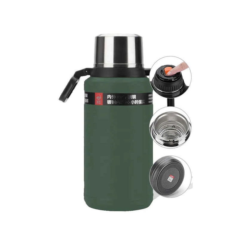 Dr-Kadi KD9062-35000G Vacumm Bottle 3500 ml - Green