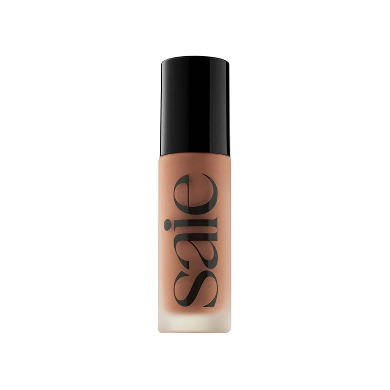Saie Glowy Super Skin Tint Foundation with Hyaluronic Acid - 25 Medium/Tan Golden Undertones