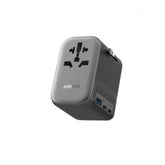 Anker Nano Travel Adapter (4-in-1, 65 W) - Black