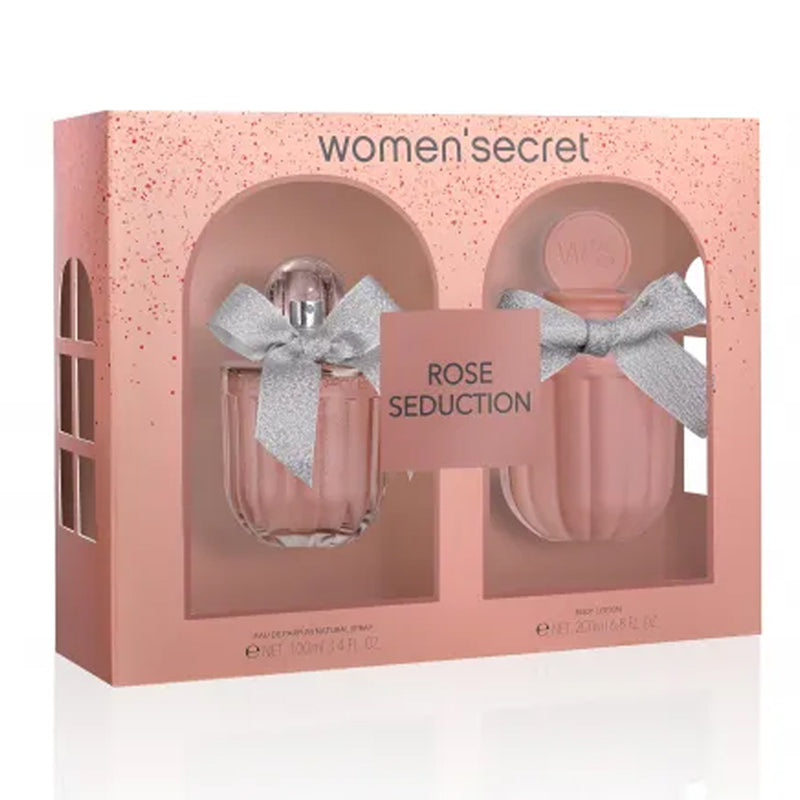 Women’Secret Rose Seduction Set 100 ml EDP + Body Lotion 200 ml
