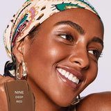 Saie Slip Tint - Lightweight Tinted Moisturizer with Hyaluronic Acid - Shade 09 - Deep Red