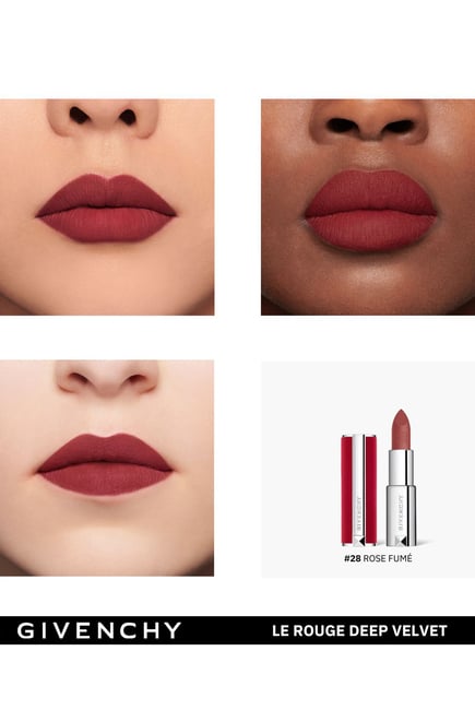 Givenchy Le Rouge Deep Velvet Lipstick,3.4g - N°28 Givenchy Le Rouge Deep Velvet Lipstick,3.4g - N°28