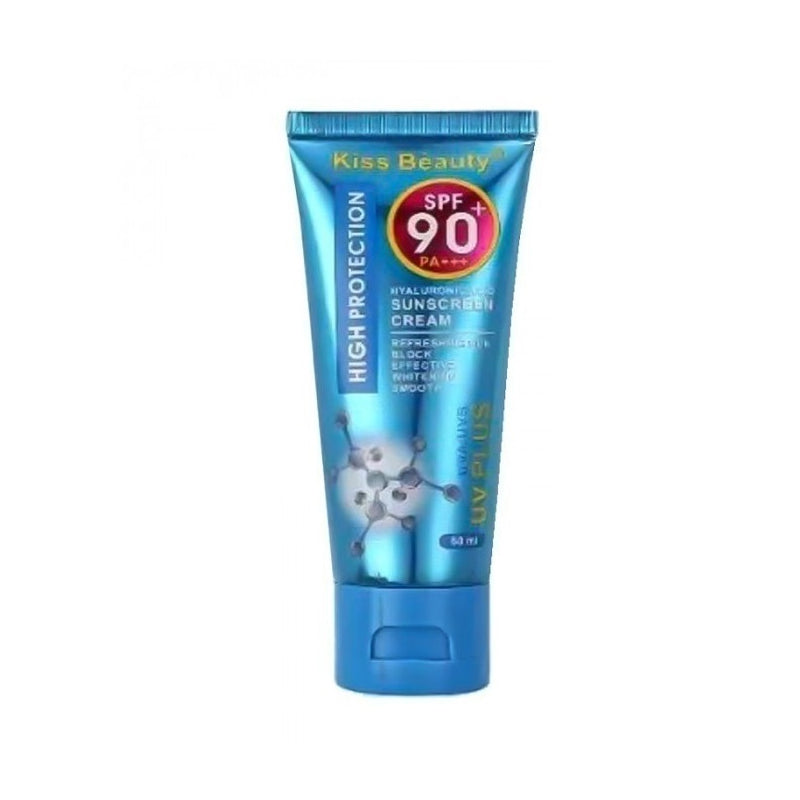 Kiss Beauty Sunscreen Cream SPF 90++ High Protection Facial Sunblock - 60 ml