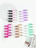 Beauty Simple & Fashionable No Bend Hair Clips For Women - Multicolor -10pcs