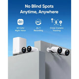 Eufy Cam E330 4K Professional (4 Camera Kit with 1TB Storage) - White