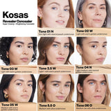 Kosas Revealer Concealer - Shade 7.8 N - Medium Deep With Neutral Undertones