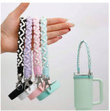 1Pc, Suitable for 16-40oz Water Cups Silicone Dory Cup Strap - Mint Green