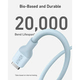 Anker 544 USB-C to USB-C Cable 140W (Bio-Based) (0.9m/3ft) -Blue