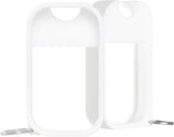 Touchland Silicone Hand Mist Case with Keyring, 1 FL OZ - Icy White