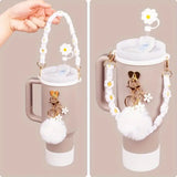 Stanley Tumbler Compatible Accessories Set - Pink