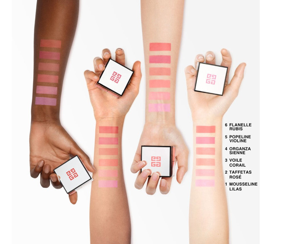 Givenchy Prisme Libre Blush - N°01 Mousseline Lilas Givenchy Prisme Libre Blush - N°01 Mousseline Lilas