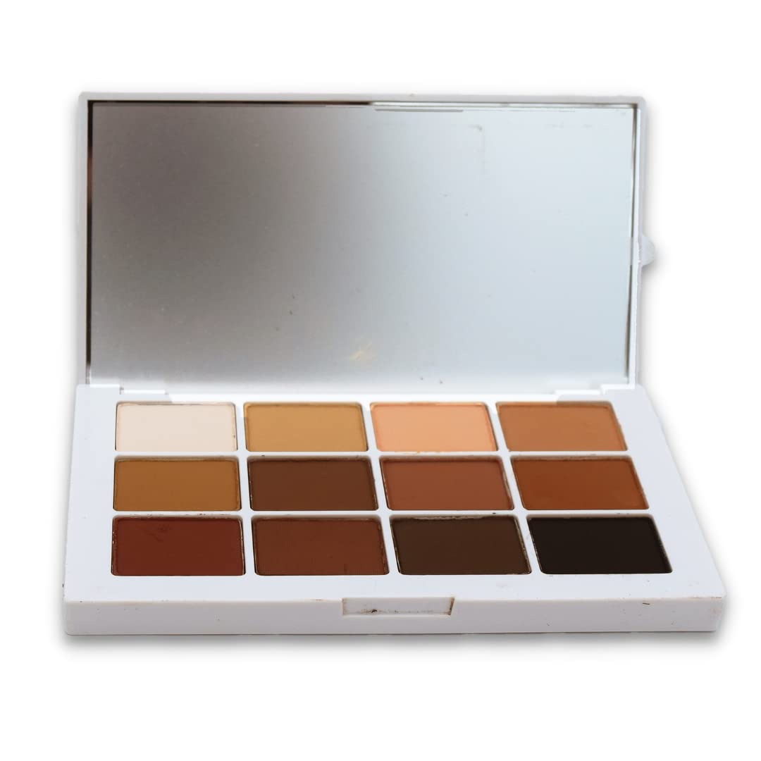 Makeup By Mario Master Mattes Eyeshadow Palette - 12 Shades Makeup By Mario Master Mattes Eyeshadow Palette - 12 Shades