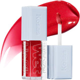 Kosas Wet Lip Oil Plumping Treatment Gloss - Jaws - Hot Blood Red