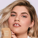 Saie Slip Tint - Lightweight Tinted Moisturizer with Hyaluronic Acid - Shade 03 - Light to Medium Peach