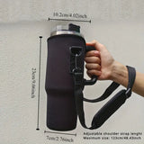 Stanley H2.0 30/40 oz Insulated Water Bottle Sleeve - Black