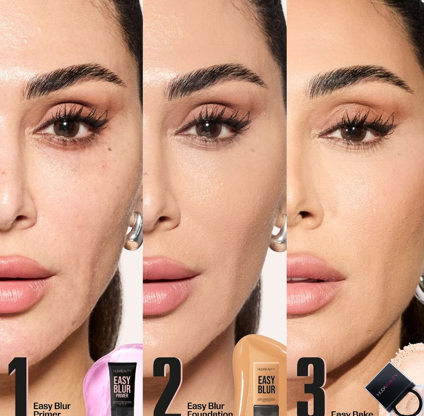 Huda Beauty Easy Blur Natural Airbrush Foundation - 30 ml - Espresso 600N Huda Beauty Easy Blur Natural Airbrush Foundation - 30 ml - Espresso 600N