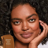 Saie Slip Tint - Lightweight Tinted Moisturizer with Hyaluronic Acid - Shade 08 - Deep Peach