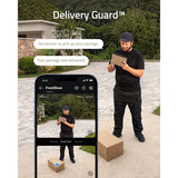 eufy Security Video Doorbell Dual Camera (Battery-Powered) with HomeBase, Wireless Doorbell Camera, Dual Motion and Package Detection, 2K HD, Family Recognition - Black