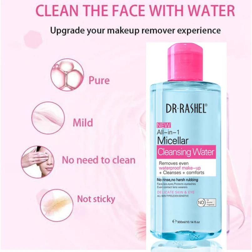 Dr. Rashel All-in-1 Micellar Cleansing Water Blue - 110 ml