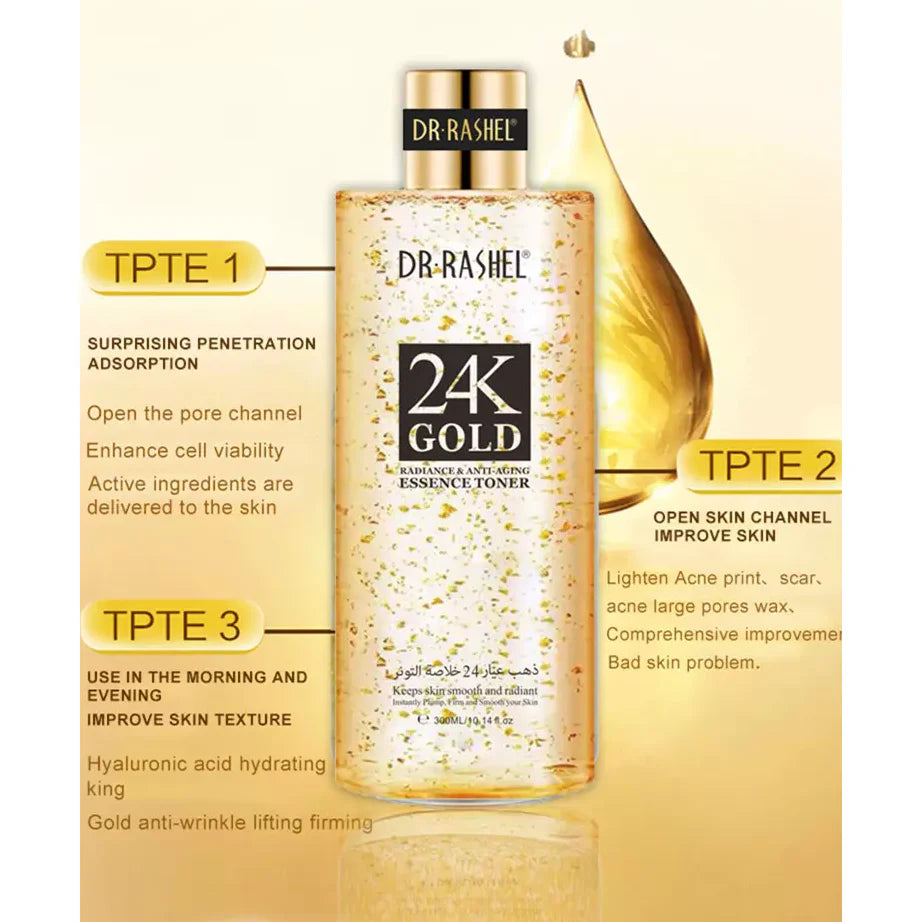 Dr. Rashel 24K Gold Radiance & Anti-Aging Essence Toner