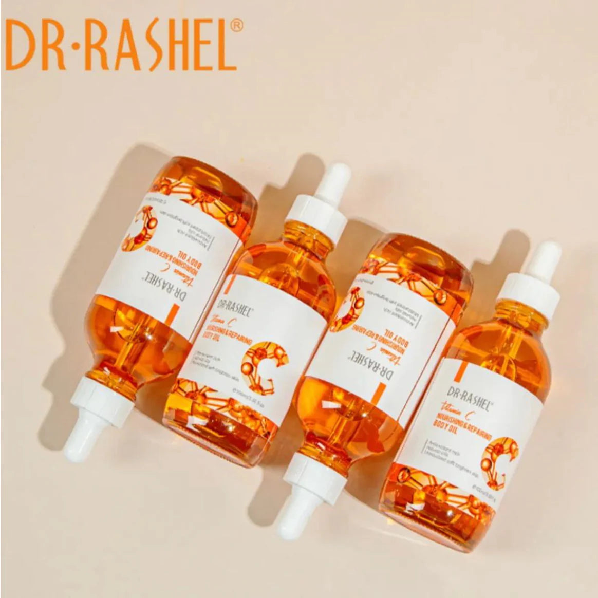 Dr. Rashel Vitamin C Nourishing & Repairing Body Oil - 100 ml