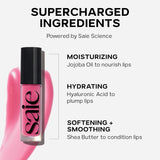 Saie Glossybounce High-Shine Hydrating Lip Gloss Oil - Shake