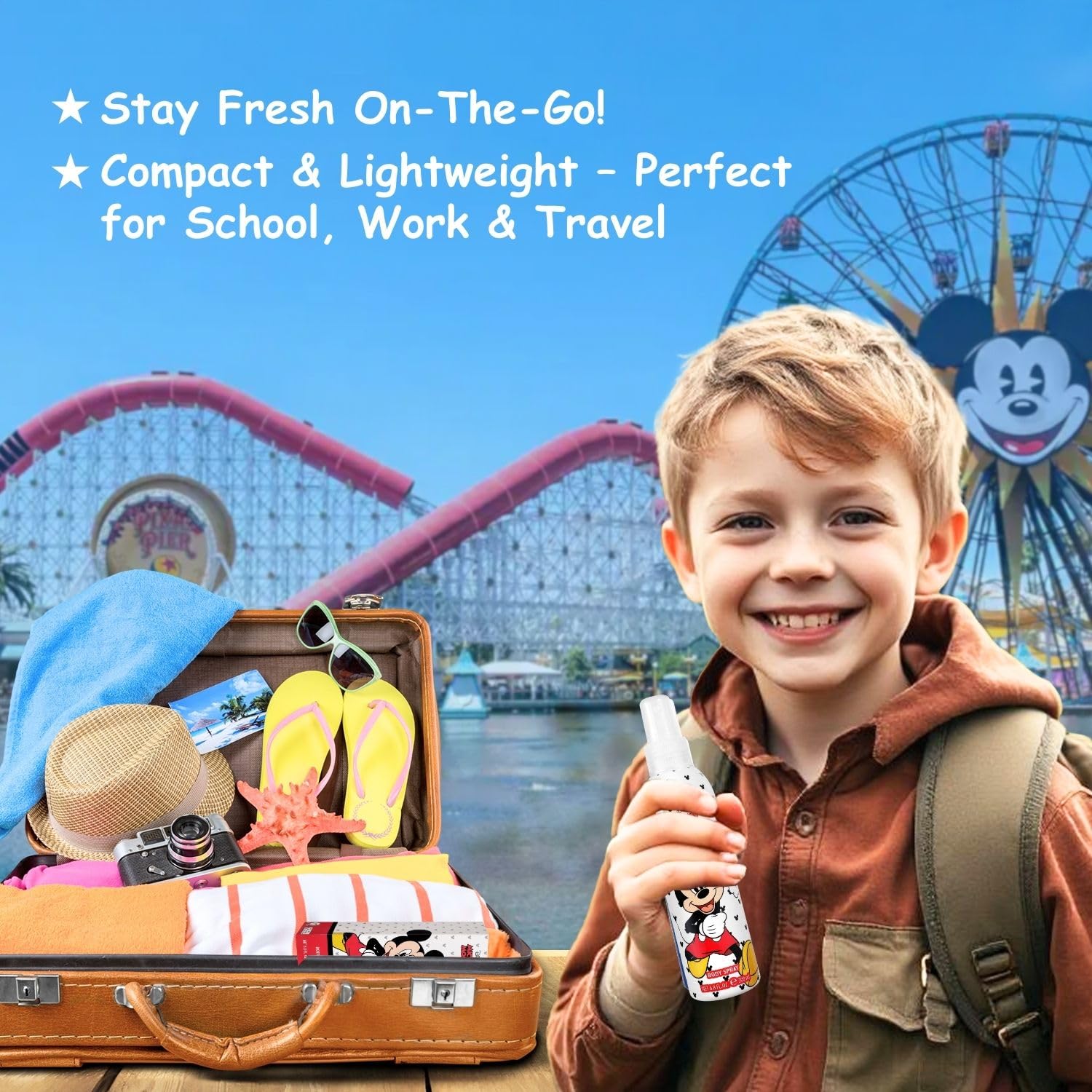 Disney Mickey Body Spray For Him - 200 ml