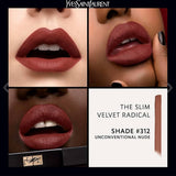 Yves Saint Laurent Rouge Pur Couture The Slim Velvet Radical Lipstick - Unconventional Nude #312