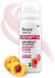 Dicora Spray Actibacteriano Sanitizer Urban fit Citrus & Peach - 75 ml