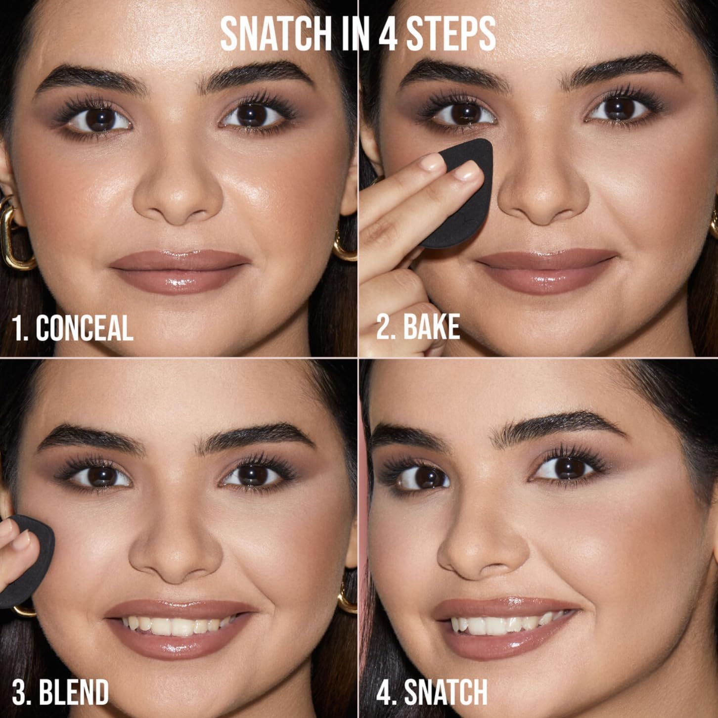 Huda Beauty Easy Bake and Snatch Pressed Brightening and Setting Powder - Peach Pie Huda Beauty Easy Bake and Snatch Pressed Brightening and Setting Powder - Peach Pie