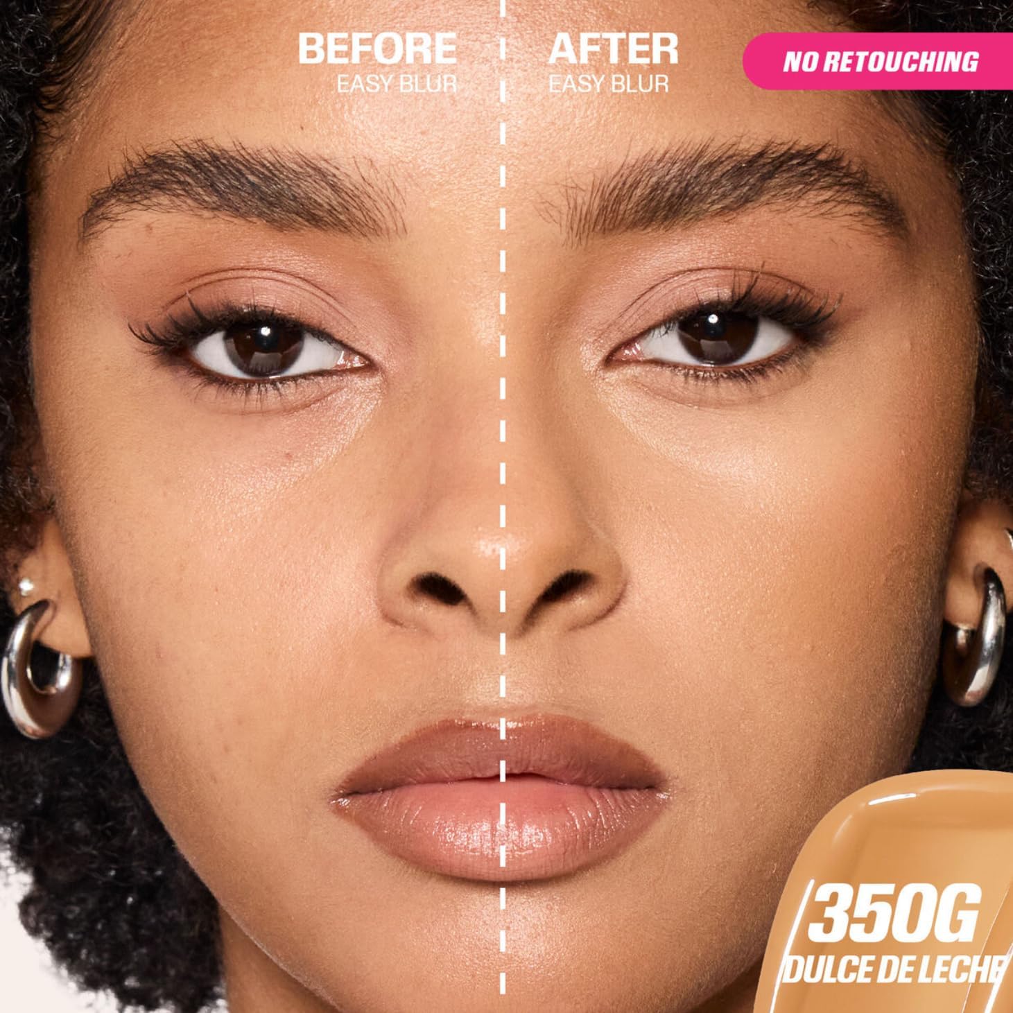 Huda Beauty Easy Blur Natural Airbrush Foundation - 30 ml - Dulce De Leche 350G Huda Beauty Easy Blur Natural Airbrush Foundation - 30 ml - Dulce De Leche 350G