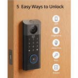 Eufy Video Smart Lock Finger Print & Wi-Fi - Black