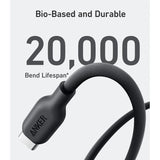 Anker 544 USB-C to USB-C Cable 140W (Bio-Based) (0.9m/3ft) -Black
