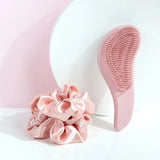 Brush Works Detangling Brush & Scrunchie Se