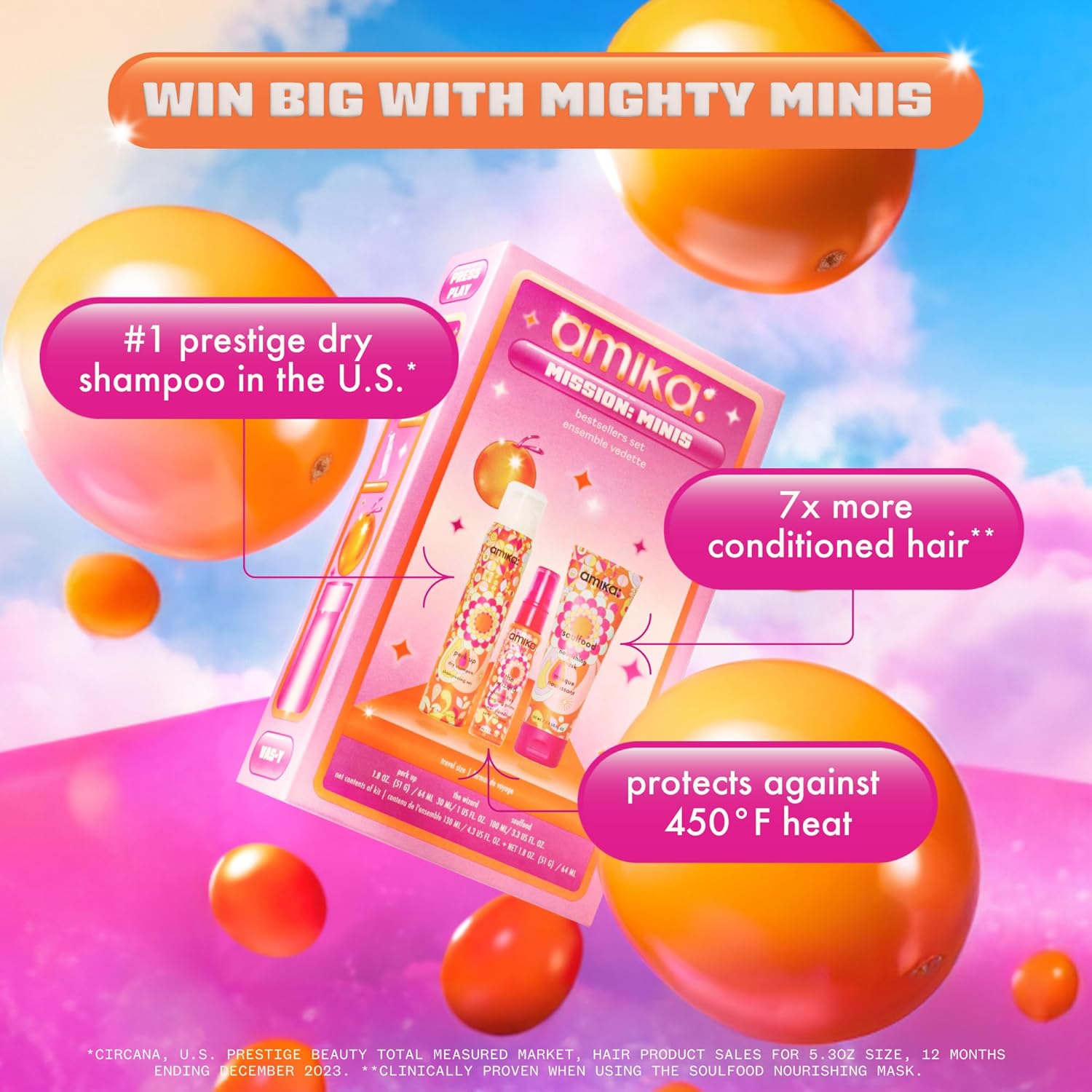 Amika Mission: Minis Mini Best Seller Set Amika Mission: Minis Mini Best Seller Set